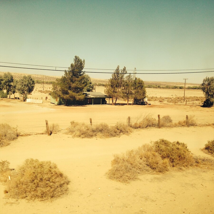Riding the Station to Station train from Barstow to LA