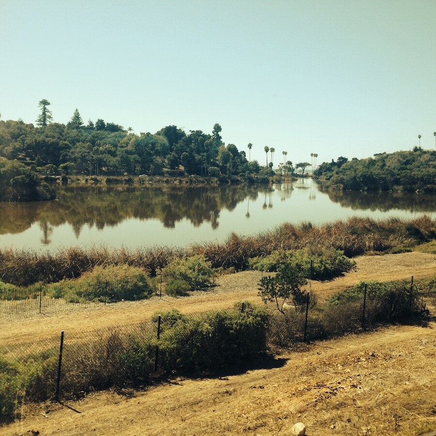 Riding the Station to Station train from Barstow to LA