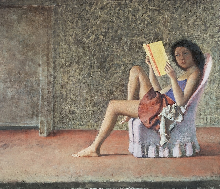 Balthus, Katia Reading, 1968–76