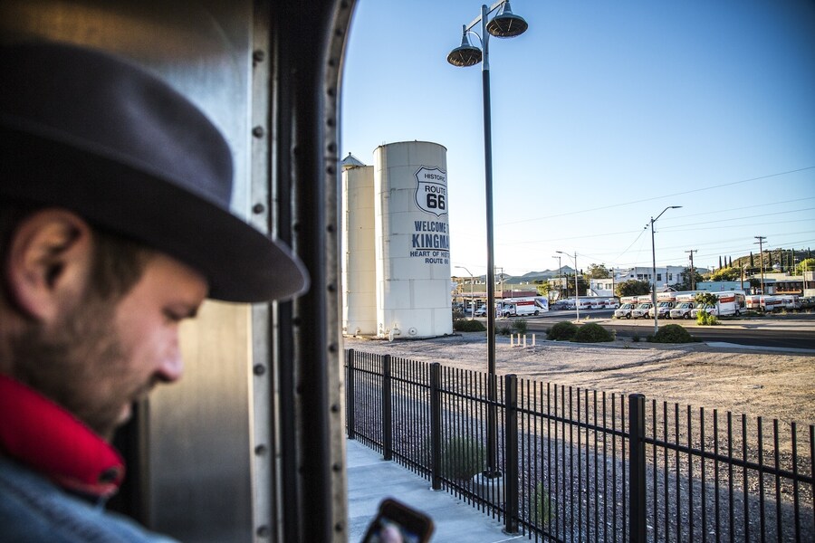 Jay Caroll of Levi&#39;s on the Station to Station train