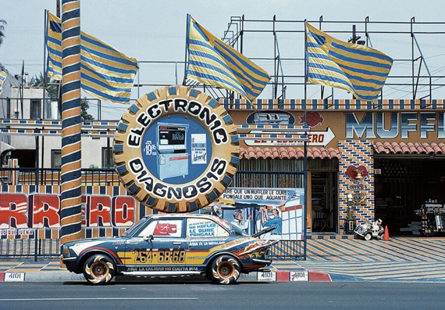 With a bold and naive approach, as seen in this East Los Ang