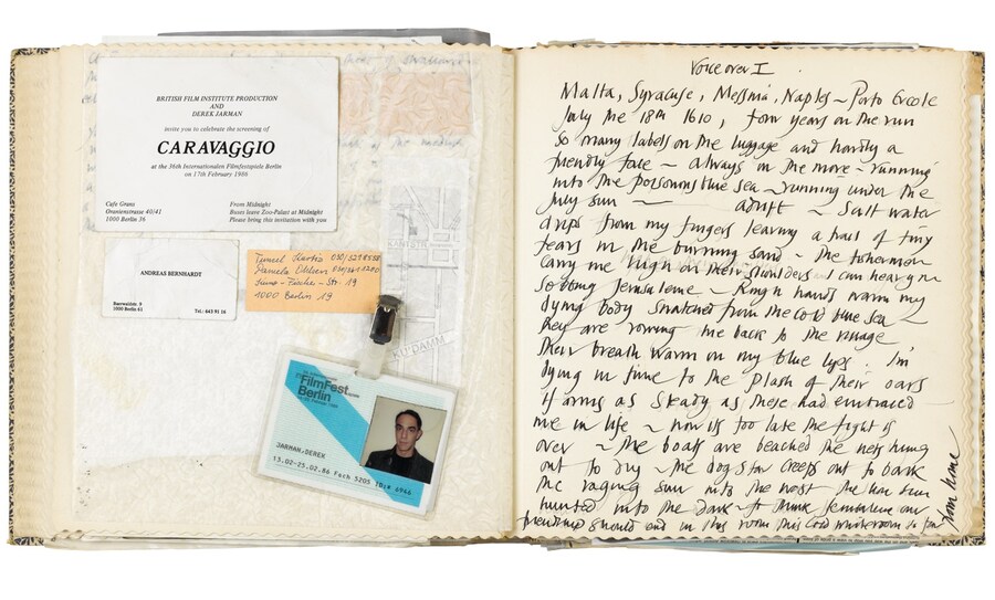 From Derek Jarman&#39;s Sketchbooks