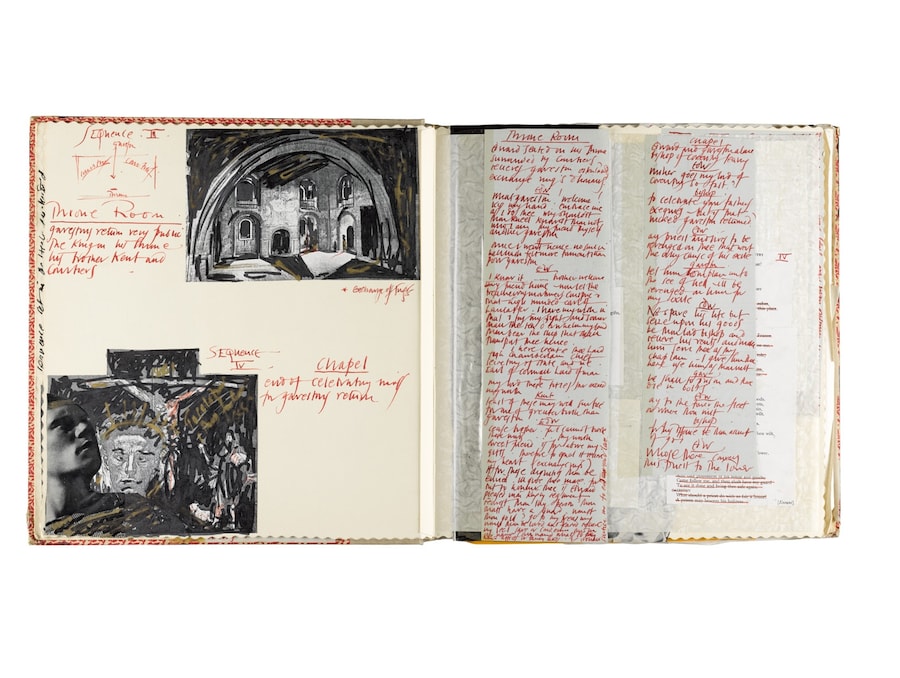 From Derek Jarman&#39;s Sketchbooks