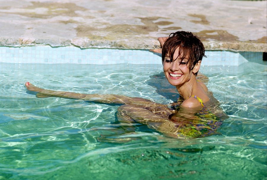 Audrey Hepburn, St Tropez, 1967