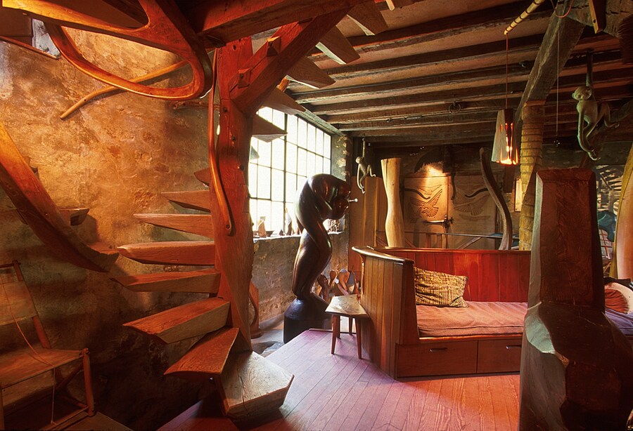 Inside Esherick House