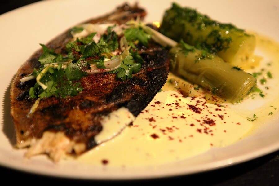 Grilled fish