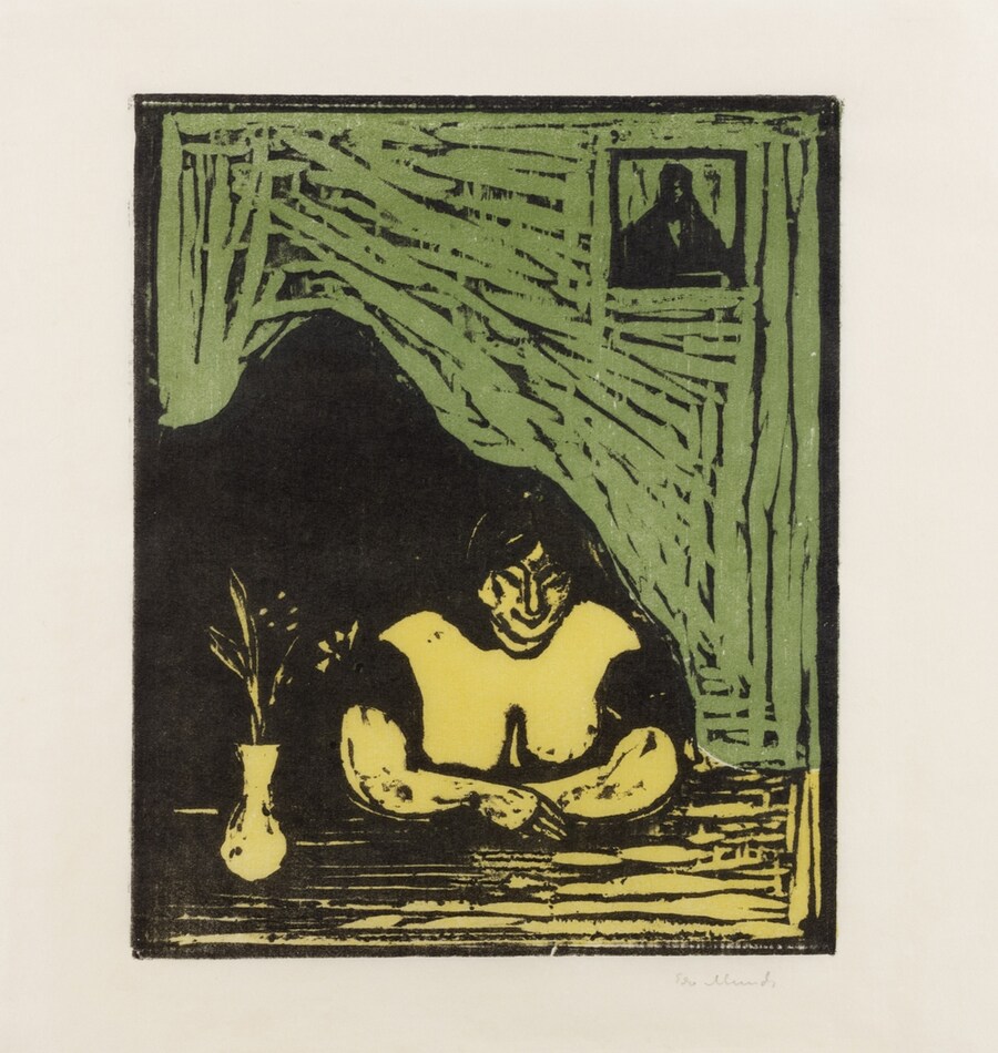 Edvard Munch, The Thick Whore, 1899