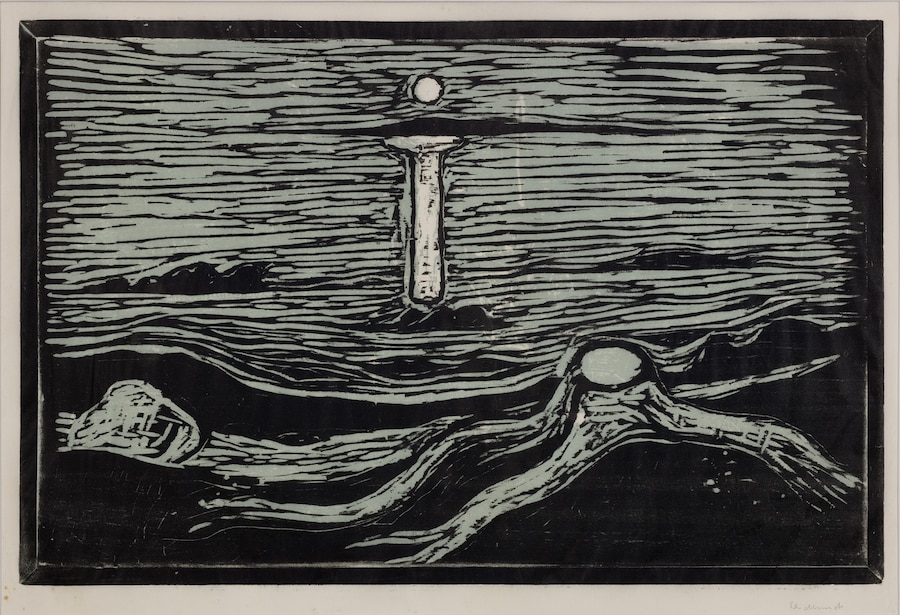 Edvard Munch, Seascape, 1897