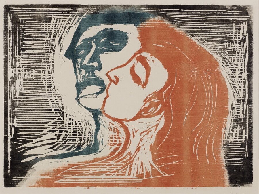 Edvard Munch, Head to Head, 1905