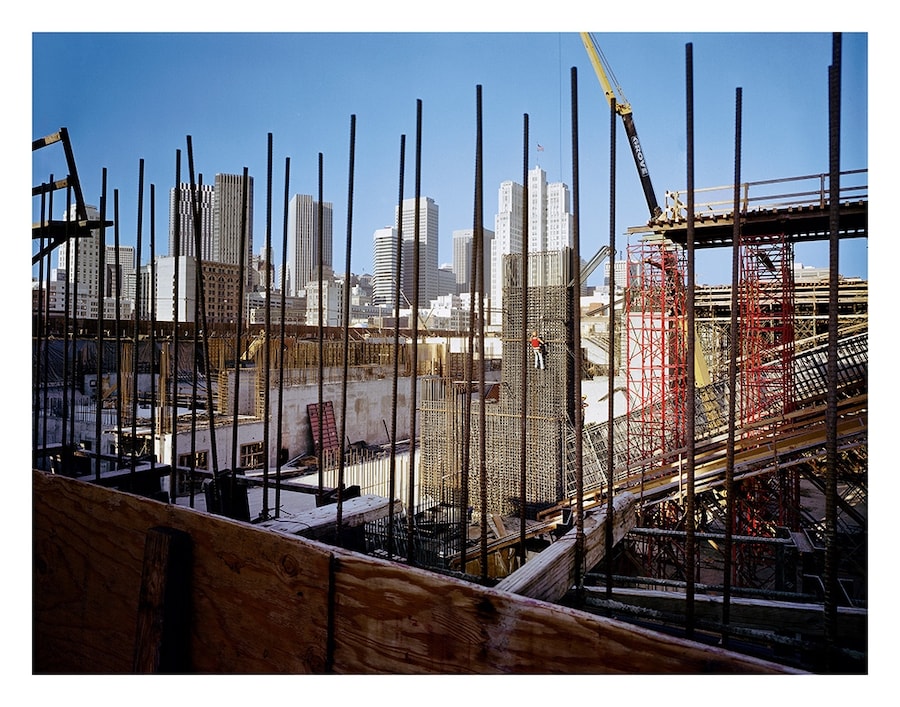 Moscone Center under construction, 1981