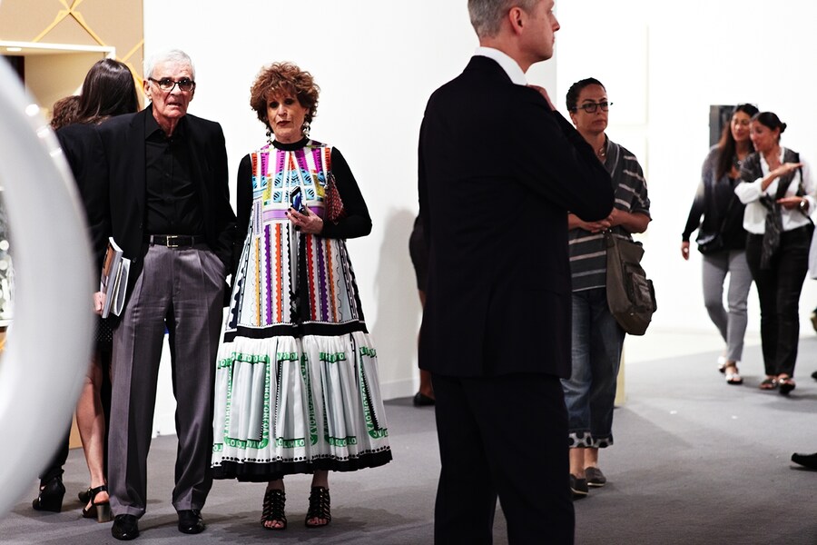 People at Miami Art Basel 2013
