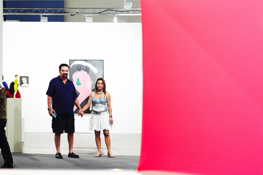 Pink at Miami Art Basel 2013