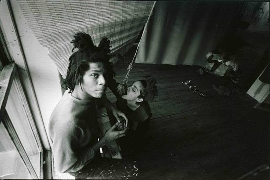 Jean-Michel Basquiat and Madonna