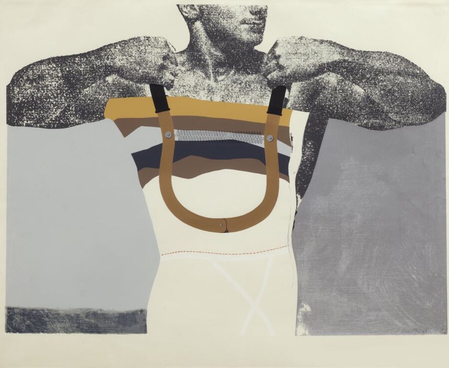 Adonis in Y-fronts by Richard Hamilton, 1963