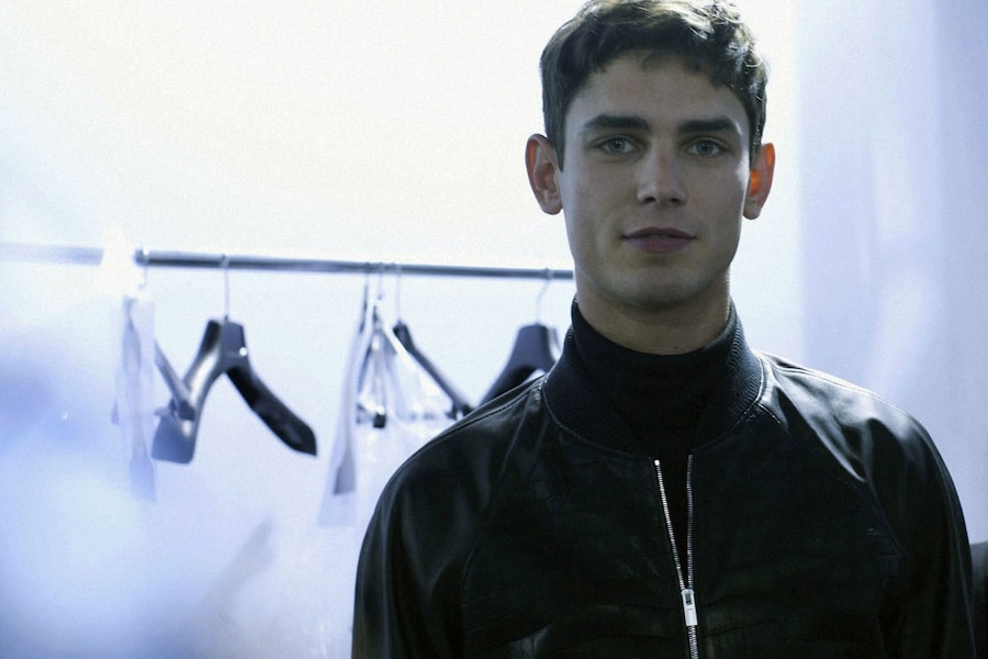 Arthur Gosse (Major Paris) at Herm&#232;s A/W14