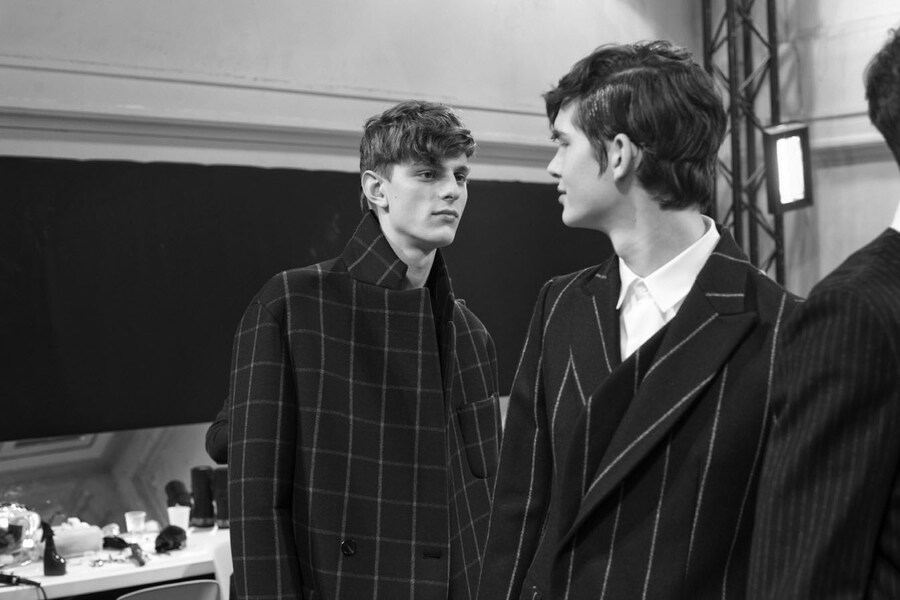 Elvis Jankus (FM London) at Wooyoungmi A/W14