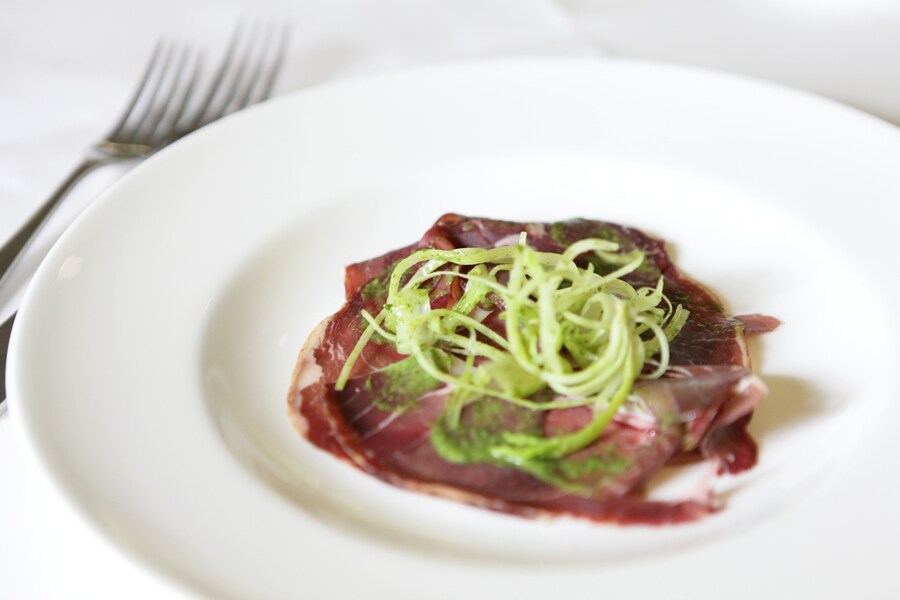 Air-dried mutton at the Rex Whistler