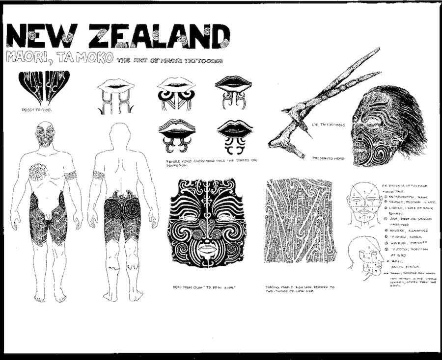 Maori Tattoo Designs