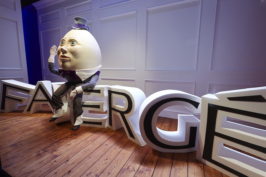 &#39;A Faberg&#233; Easter at Harrods&#39; Humpty Dumpty window by Simon 