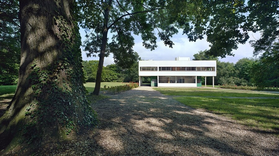 Le Corbusier, Villa Savoye, Poissy, 1929-30