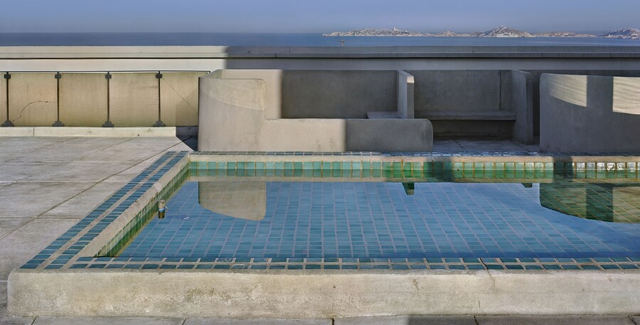 Le Corbusier, Unit&#233; d’habitation, Marseilles, 1946-52. View 