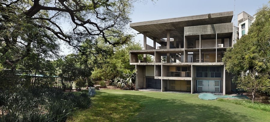 Le Corbusier, Villa Shodhan, Ahmedabad, India, 1951-56