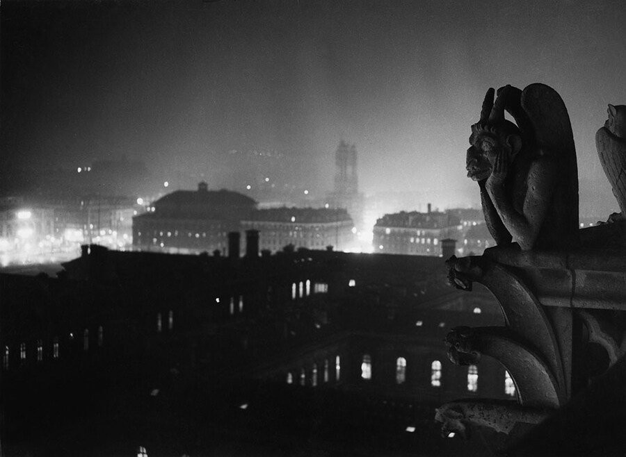 Night View over Paris from Notre-Dame, 1933–34