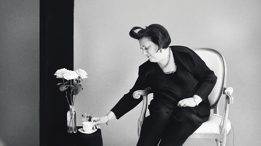 Suzy Menkes during her SHOWstudio In Fashion Interview