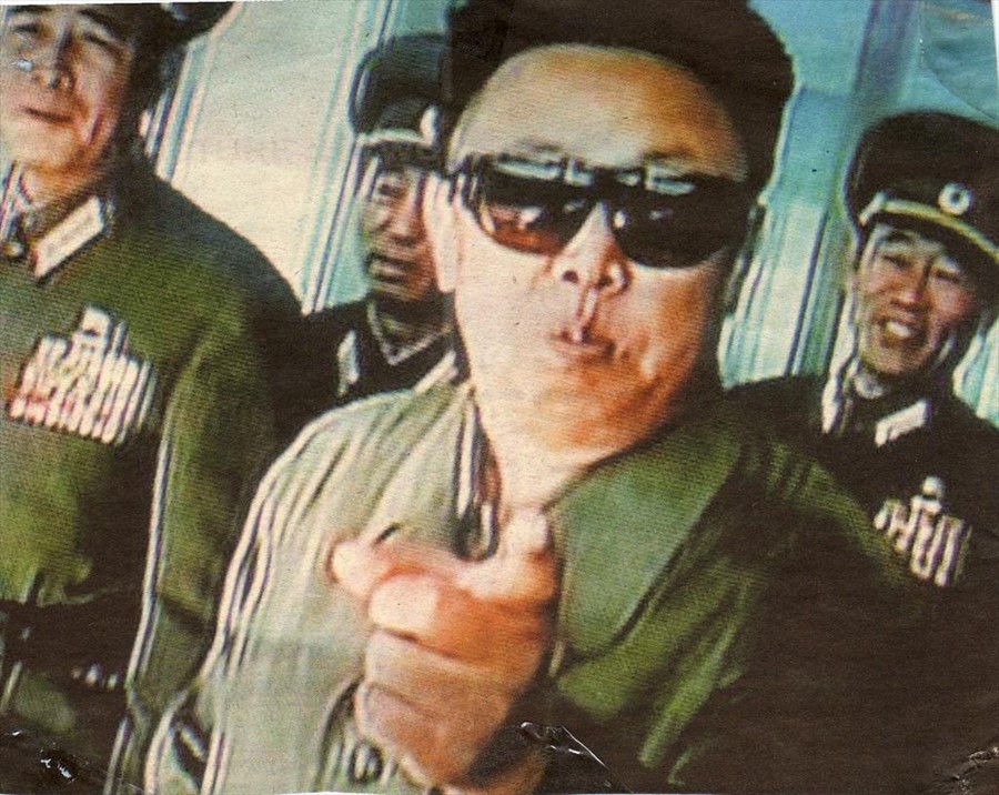 Kim Jong-il, You talkin&#39; to me Punk?