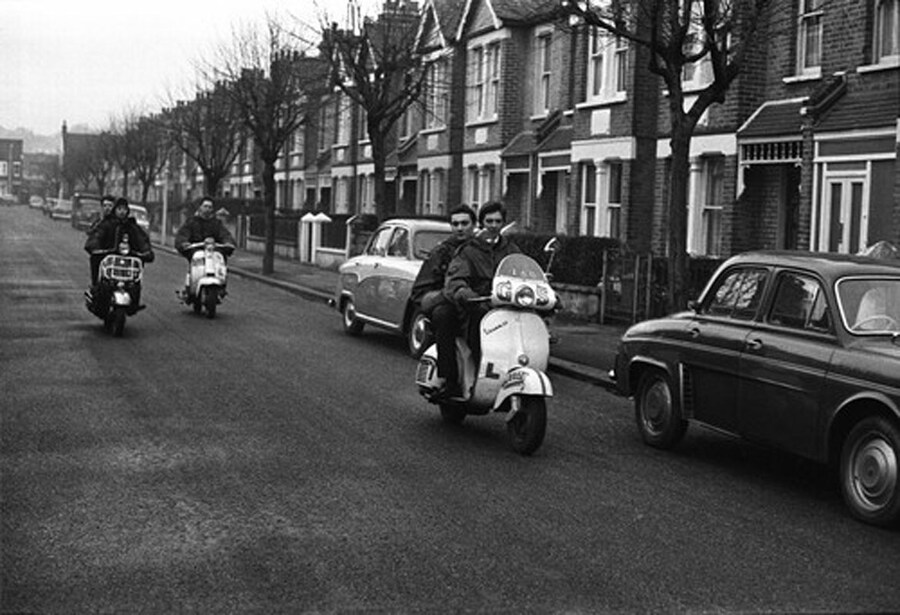 Mods on bikes