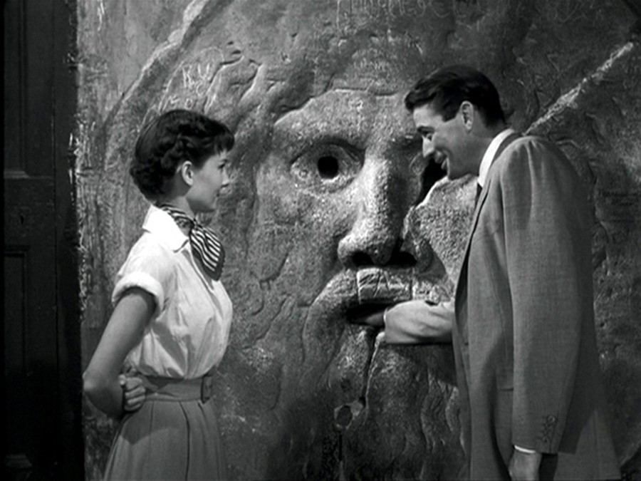 Audrey Hepburn &amp; Gregory Peck in Roman Holiday, 1953