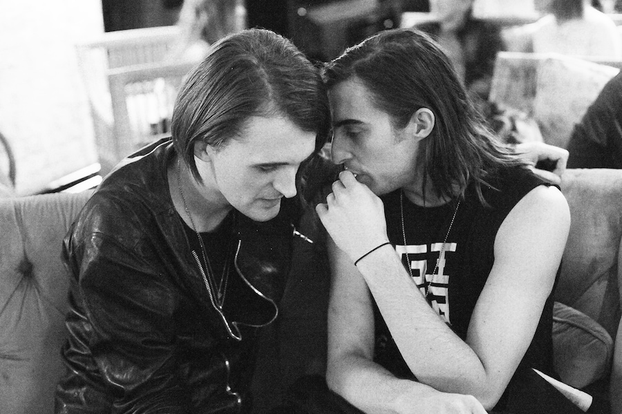 Gareth Pugh &amp; Carson McColl at the Spotlight Salon