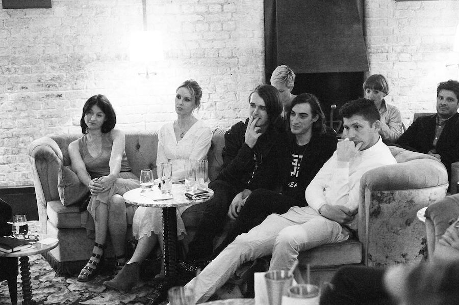 Front row at the Spotlight Salon