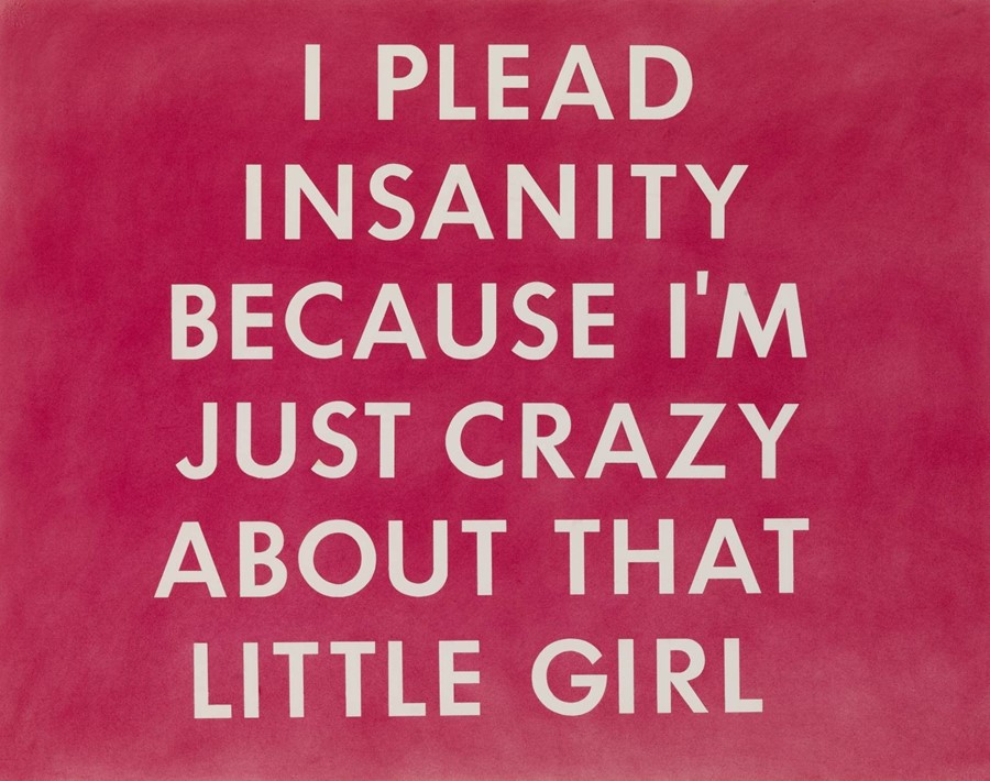 I PLEAD INSANITY BECAUSE I’M JUST CRAZY ABOUT THAT LITTLE GI