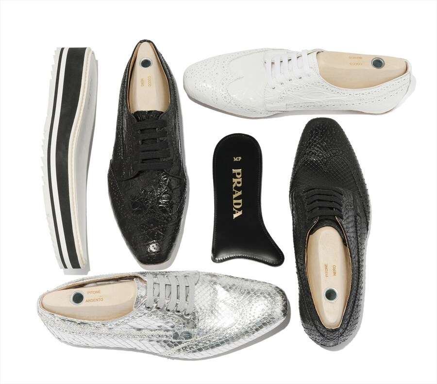 Prada made-to-order footwear