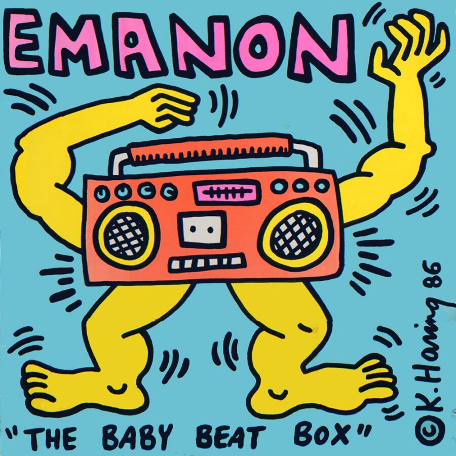Emanon – The Baby Beat Box, 1986 by Keith Haring