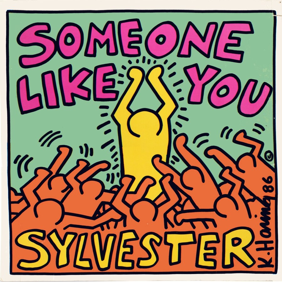 Someone Like You, Sylvester, 1986, by Keith Haring