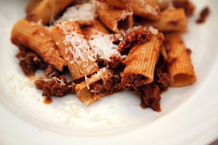 Rigatoni Bolognese