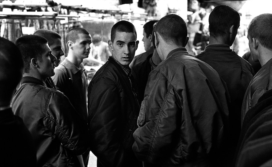 Skinheads at a Last Resort gig, 1981