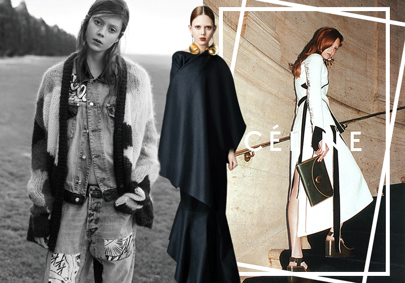 Natalie Westling in McQ, Tom Ford and C&#233;line