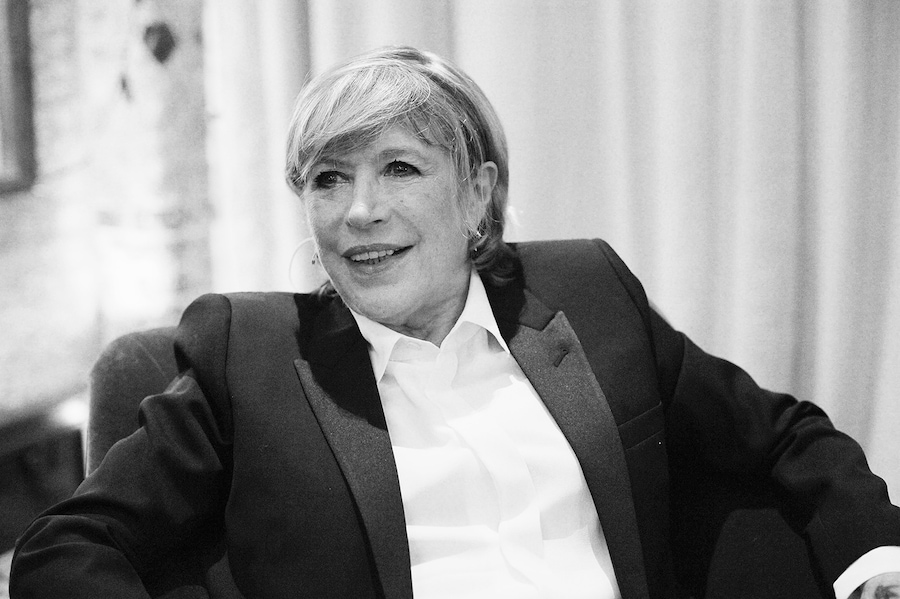 Marianne Faithfull speaking at AnOther Spotlight Salon, 2014