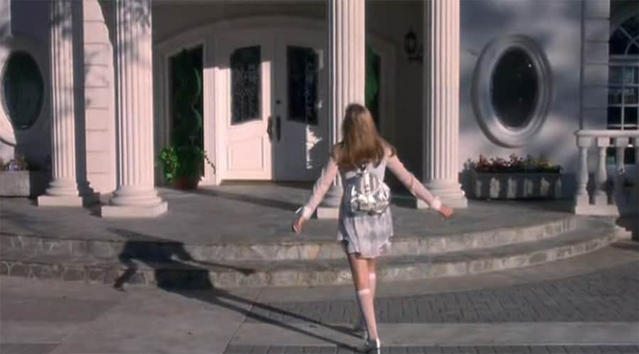 Silver Rucksack in Clueless, 1995