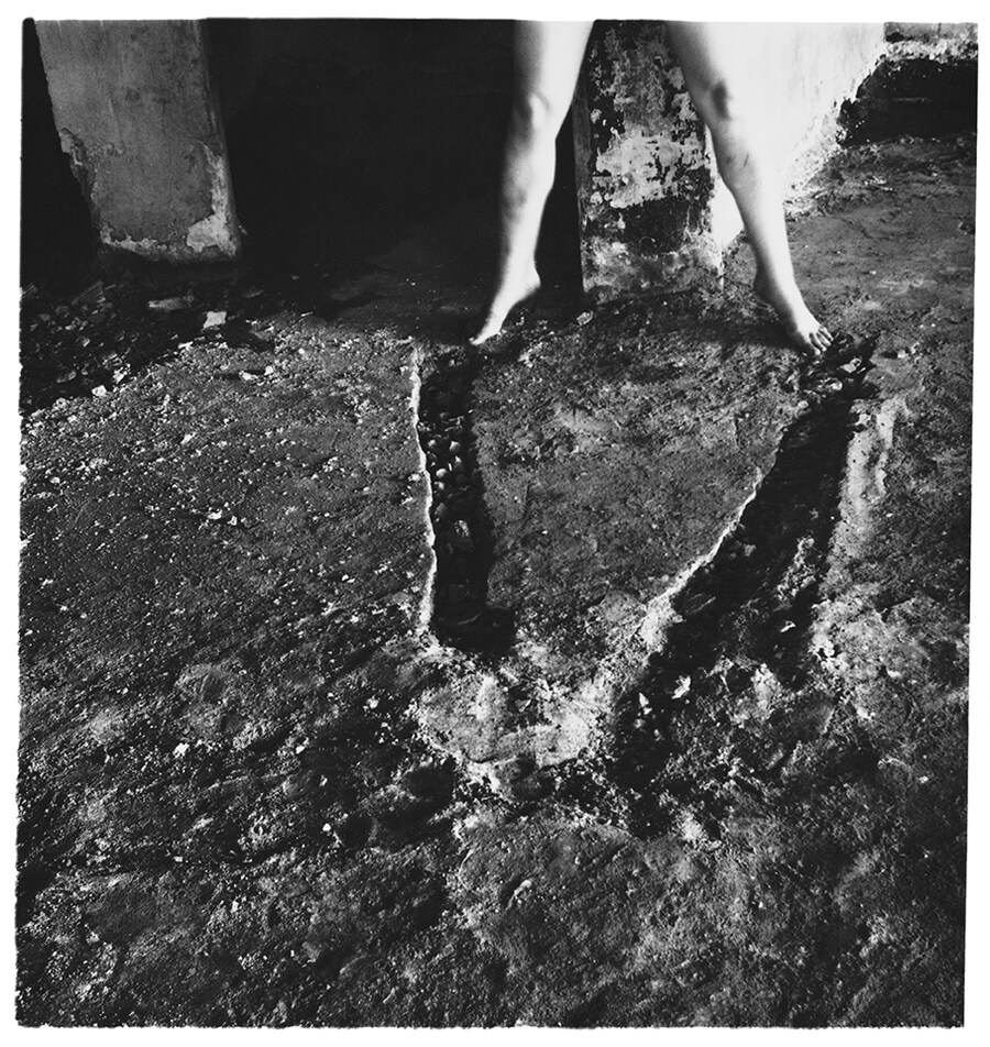Francesca Woodman, from Angel Series, Rome, Italy, 1977-1978