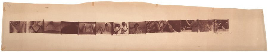 Francesca Woodman, Zig Zag Study, New York, 1980