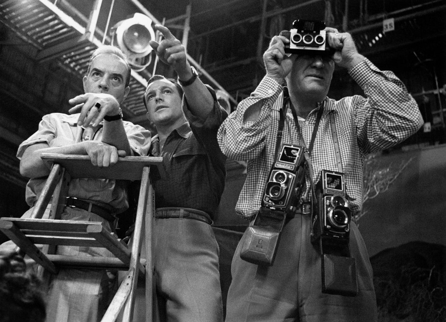 Vincente Minnelli and Gene Kelly, 1954