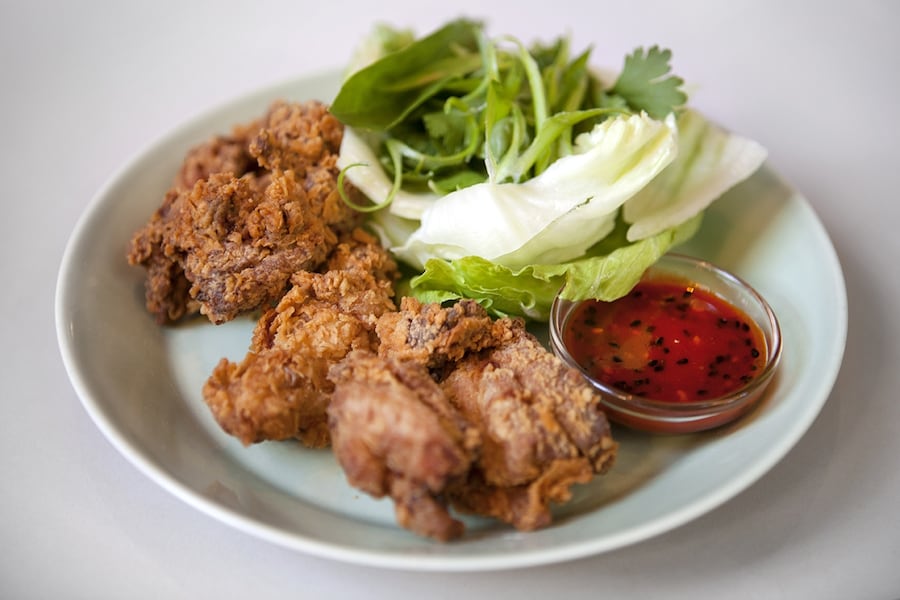 Korean fried chicken