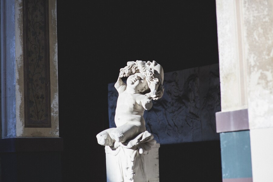 At Le Palais des Beaux-Arts, for Hussein Chalayan S/S15