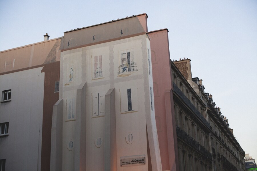 Outside H&#244;tel Salomon de Rothschild, for Maison Martin Margi