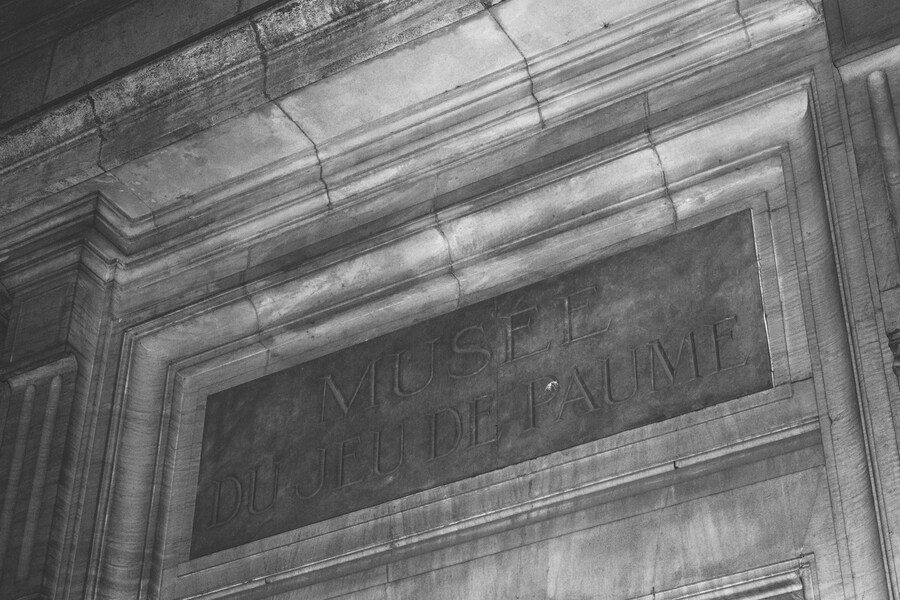 At Mus&#233;e du Jeu de Paume, for Yohji Yamamoto S/S15