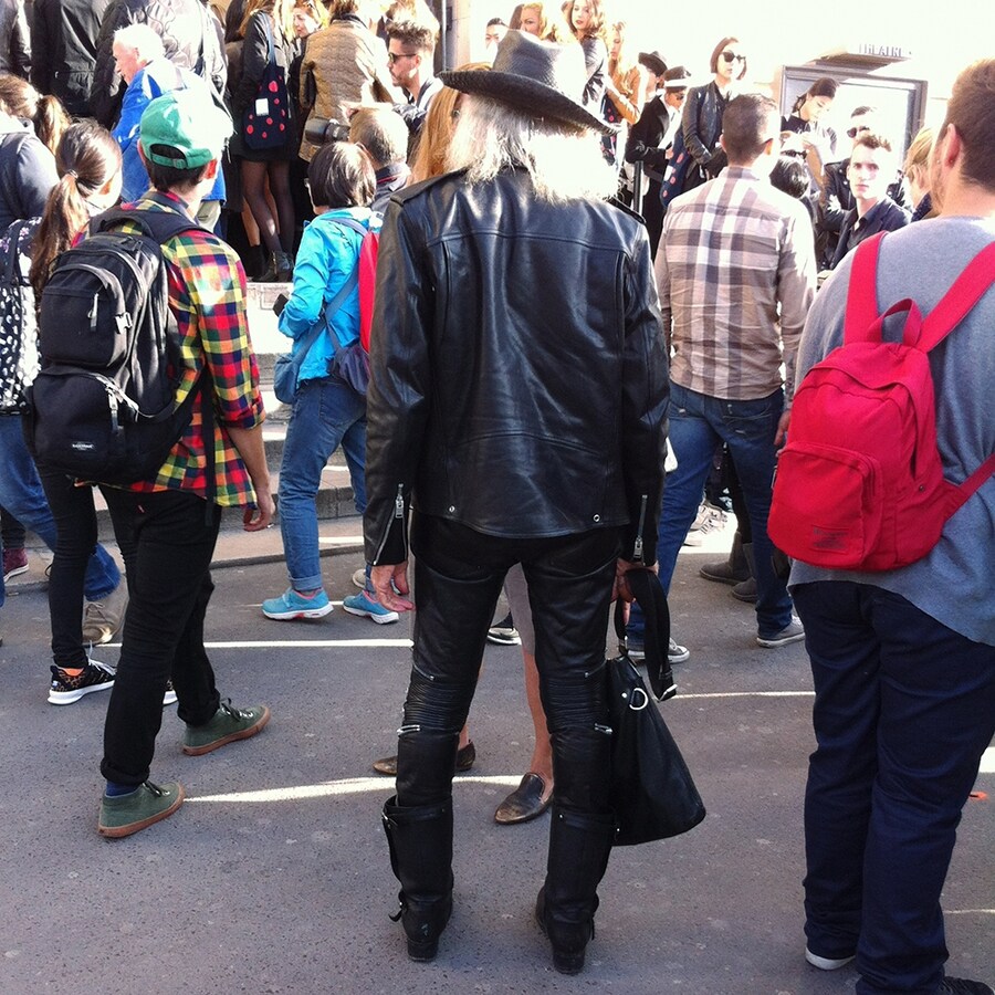 James Goldstein at Paris Fashion Week S/S15